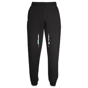 ne me parle pas - Pantalon de jogging unisexe - noir - Devant - AI Model Female 172 light (172cm)