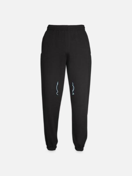 hamster comic tier - Unisex Jogginghose - Schwarz