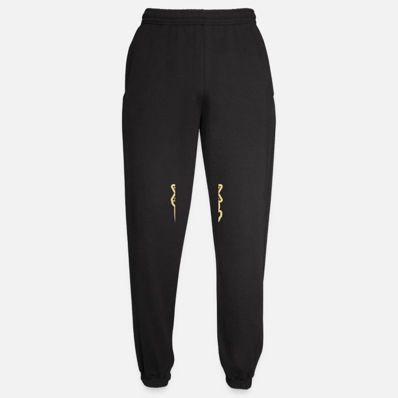 better with a dog - Unisex Joggers - black