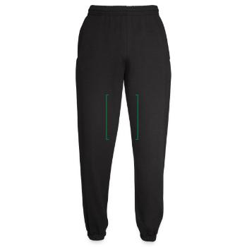 planet over profit Zitat - Unisex Jogginghose - Schwarz - Vorne - AI Model Female 172 light (172cm)