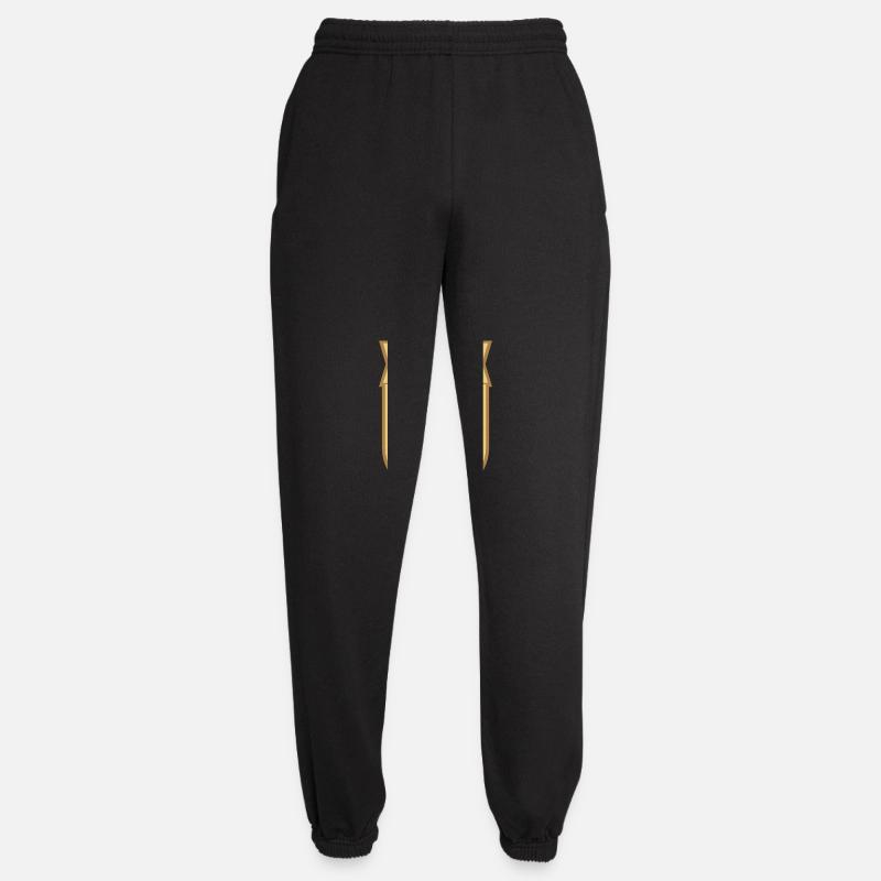 Grill Sergeant cool laurel wreath - Unisex Joggers - black