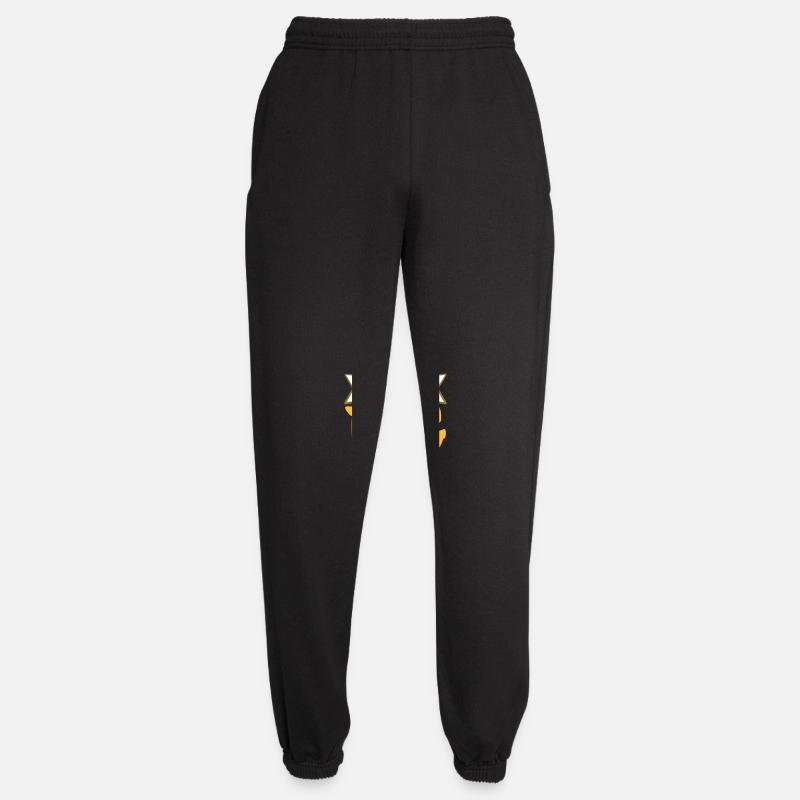 better with a dog - Unisex Jogginghose - Schwarz