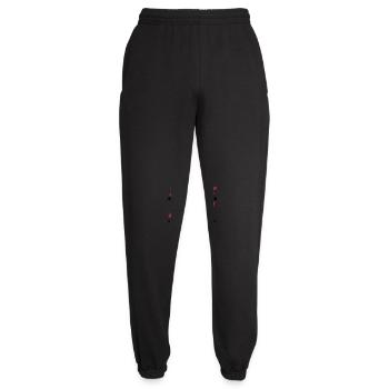 madrid 2024 - Unisex Jogginghose - Schwarz - Vorne - AI Model Female 172 light (172cm)
