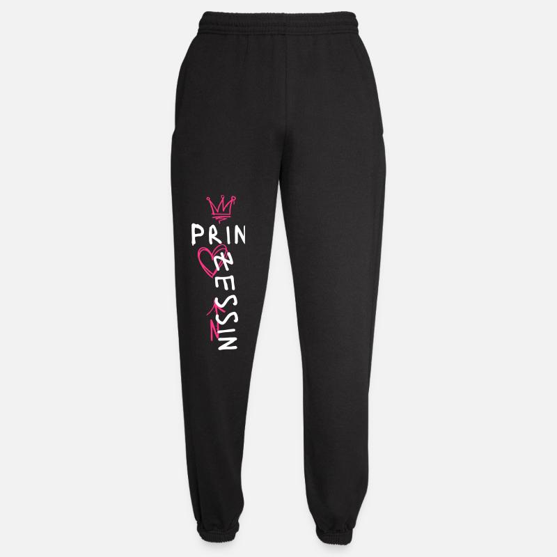 Prinzessin Streetstyle Design - Unisex Jogginghose - Schwarz