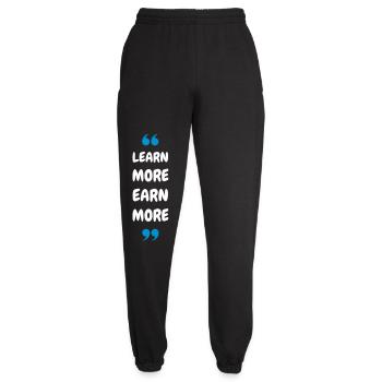 En savoir plus Gagnez plus - Pantalon de jogging unisexe - noir - Devant - AI Model Female 172 light (172cm)