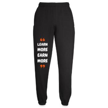En savoir plus Gagnez plus - Pantalon de jogging unisexe - noir - Devant - AI Model Female 172 light (172cm)