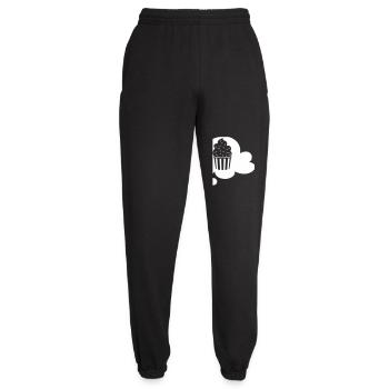 Eis Icecream Wolke Denkblase Sommer Fan Cup Becher - Unisex Jogginghose - Schwarz - Vorne - AI Model Female 172 light (172cm)