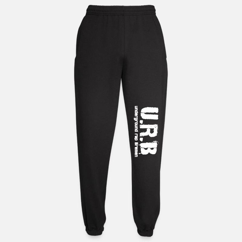U.R.B - rap underground brême - Pantalon de jogging unisexe - noir