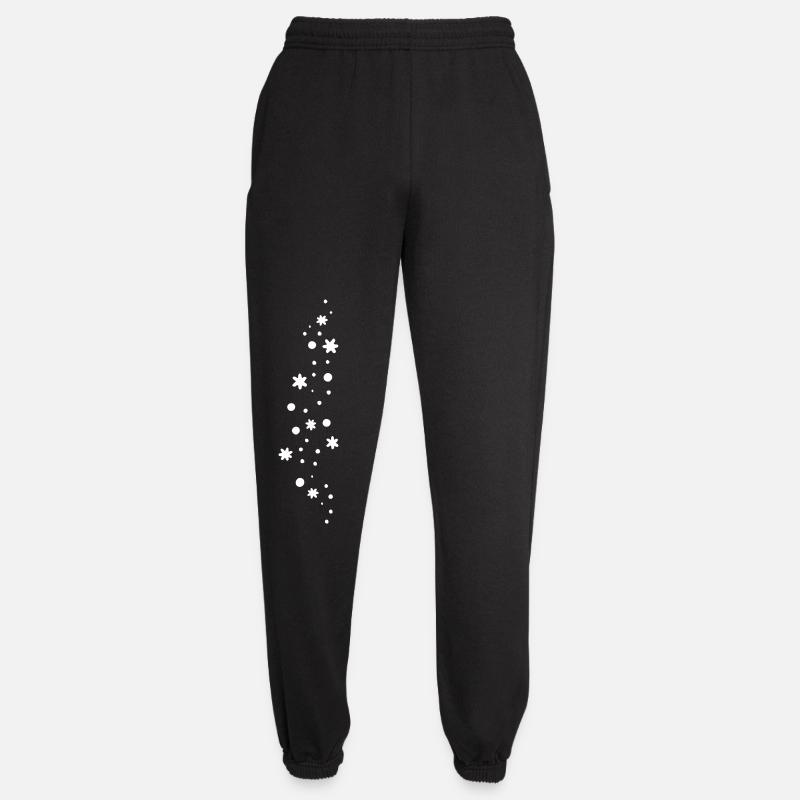 Glitzer Schnee - Unisex Jogginghose - Schwarz