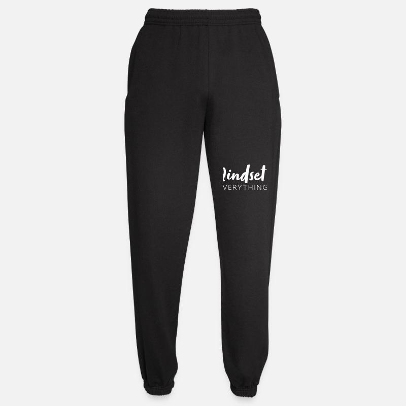Mindset is everything - Unisex Jogginghose - Schwarz