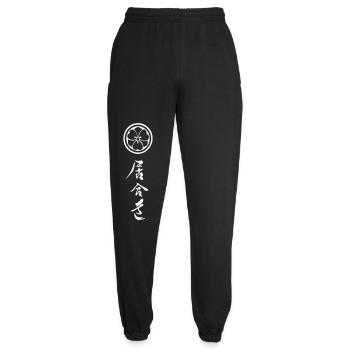 iaido_neu_01 - Unisex Jogginghose - Schwarz - Vorne - AI Model Female 172 light (172cm)