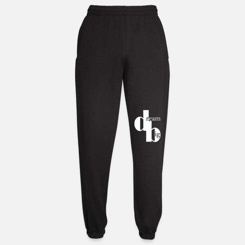 dream big - Unisex Joggers - black