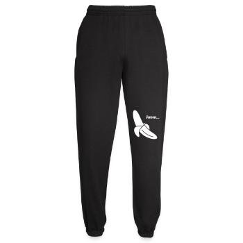 Hmm Yummy Banana Gift - Unisex Joggers - black - Front - AI Model Female 172 light (172cm)