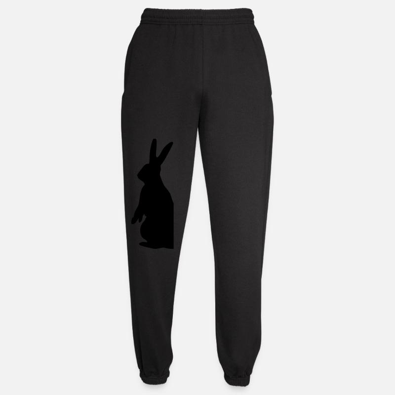 rabbit - Unisex Jogginghose - Schwarz