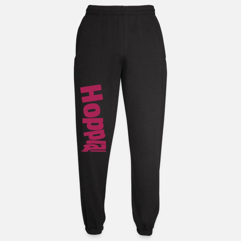 Hoppla Fall - Unisex Jogginghose - Schwarz