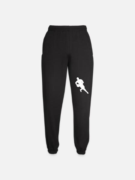 Rugby in Bewegung - Unisex Jogginghose - Schwarz