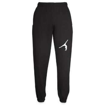 Radschlag Handstand Ballerina Design Geschenk - Unisex Jogginghose - Schwarz - Vorne - AI Model Female 172 light (172cm)