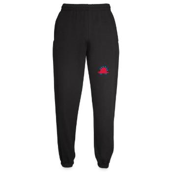 Dinosaurier - Motivfarben anpassbar - Unisex Jogginghose - Schwarz - Vorne - AI Model Female 172 light (172cm)