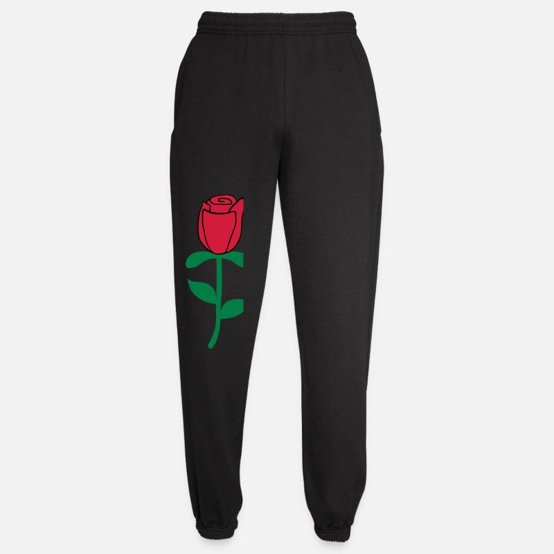 roses - Pantalon de jogging unisexe - noir