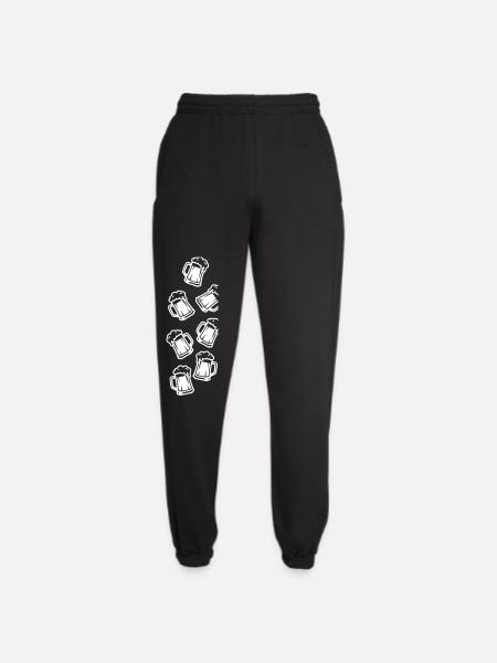 Bier Biergläser Bierkrug - Unisex Jogginghose - Schwarz
