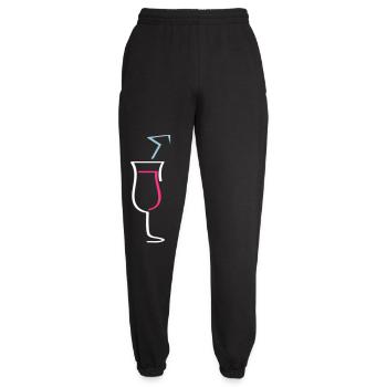 cocktail - Unisex Jogginghose - Schwarz - Vorne - AI Model Female 172 light (172cm)