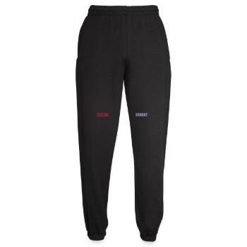 ma femme est enceinte - Pantalon de jogging unisexe - noir - Devant - AI Model Female 172 light (172cm)