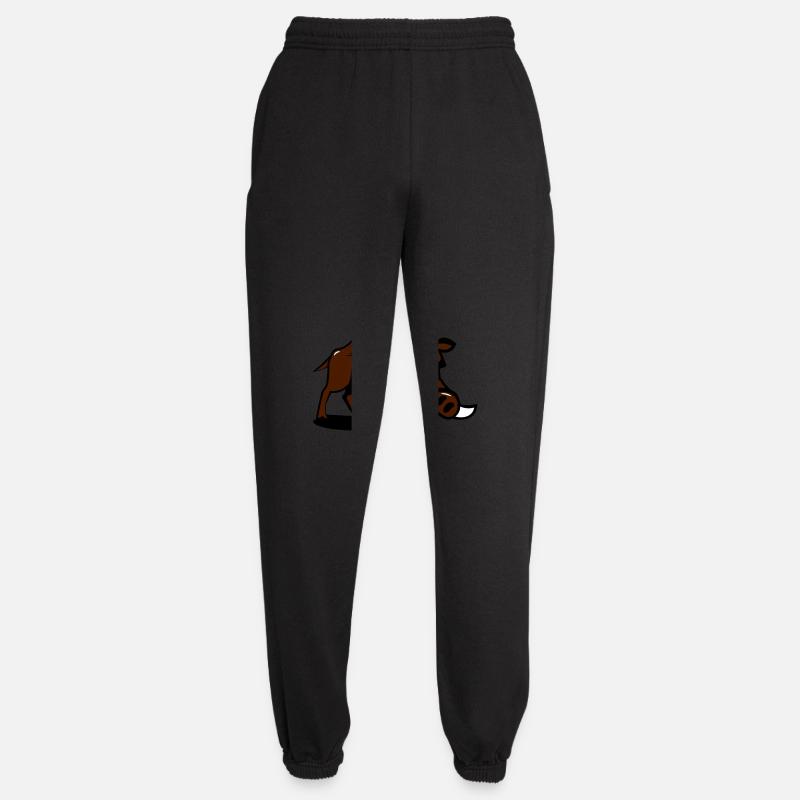 Wild boar dangerous - Unisex Joggers - black