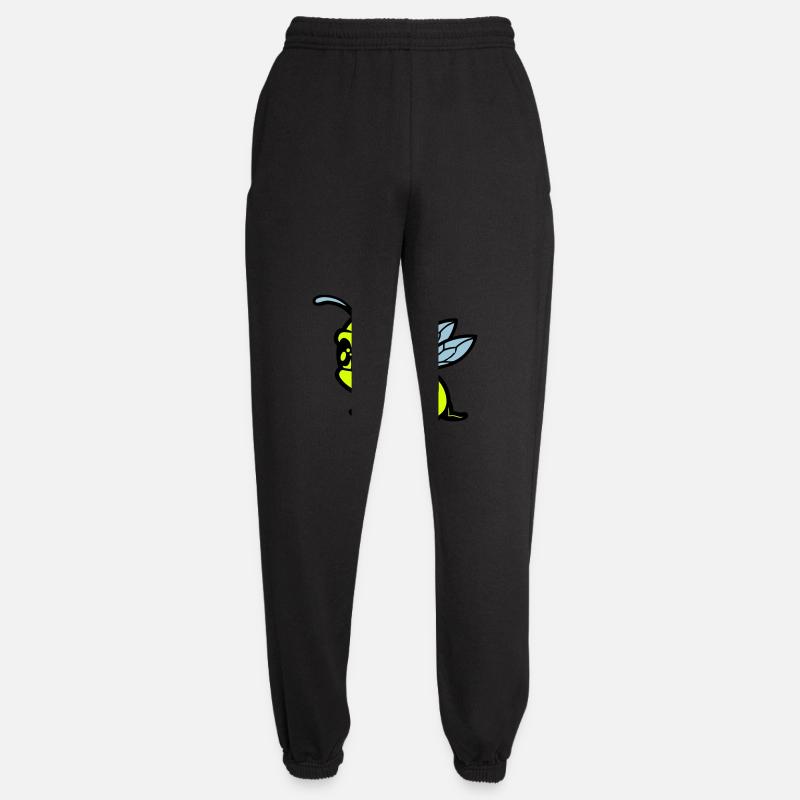biene hummel comic - Unisex Jogginghose - Schwarz