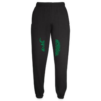 Taurus Tribal - Unisex Joggers - black - Front - AI Model Female 172 light (172cm)