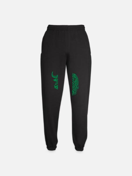 Stier Tribal - Unisex Jogginghose - Schwarz