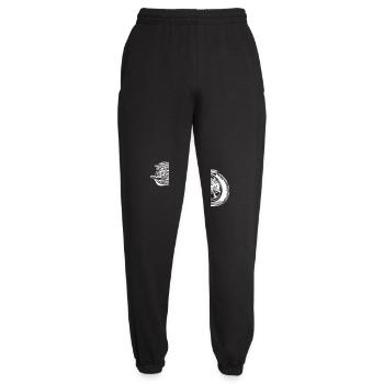 Motorrad Heartbeat - Unisex Jogginghose - Schwarz - Vorne - AI Model Female 172 light (172cm)