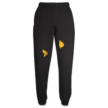 Fish Goldfish - Unisex Joggers - black - Front - AI Model Female 172 light (172cm)