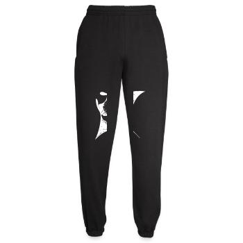 Raie manta - rayons du diable - Pantalon de jogging unisexe - noir - Devant - AI Model Female 172 light (172cm)
