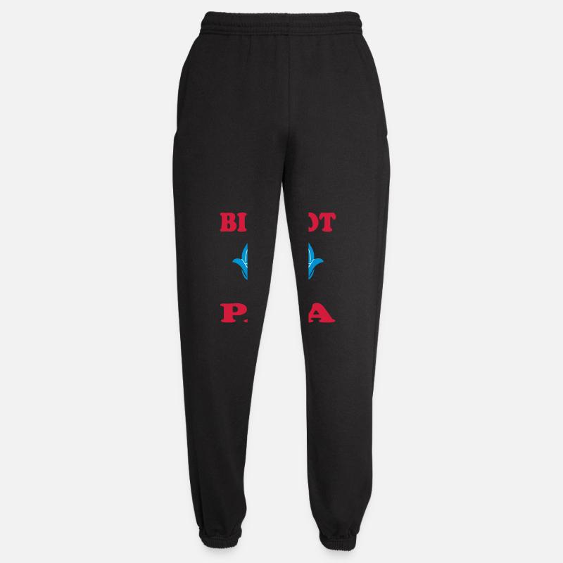 BIENTOT PAPA - Pantalon de jogging unisexe - noir