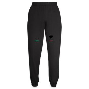 Reitsport Evolution - Unisex Jogginghose - Schwarz - Vorne - AI Model Female 172 light (172cm)