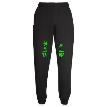 Thaïlande - Pantalon de jogging unisexe - noir - Devant - AI Model Female 172 light (172cm)
