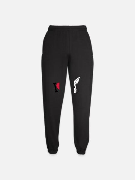 J’adore les lapins Logo - Pantalon de jogging unisexe - noir