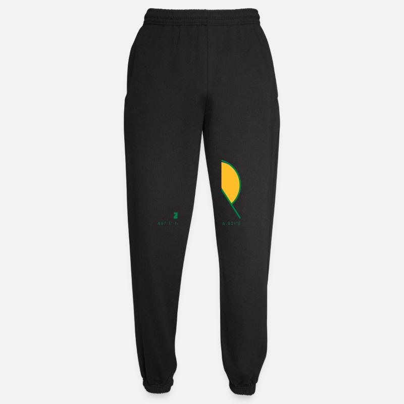 Minimalistisches Zermatt-Logo - Unisex Jogginghose - Schwarz
