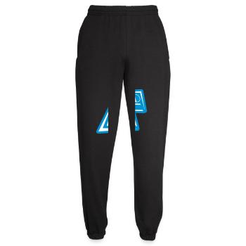 ancien logo de texte AF - Pantalon de jogging unisexe - noir - Devant - AI Model Female 172 light (172cm)