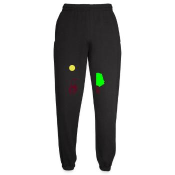 Tractor 1 - Unisex Joggers - black - Front - AI Model Female 172 light (172cm)