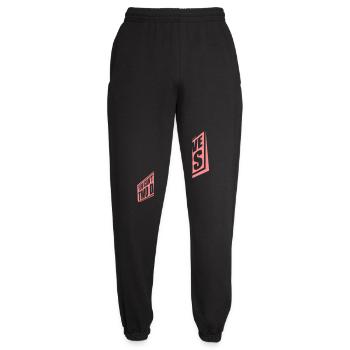 I have two daughters - Unisex Jogginghose - Schwarz - Vorne - AI Model Female 172 light (172cm)