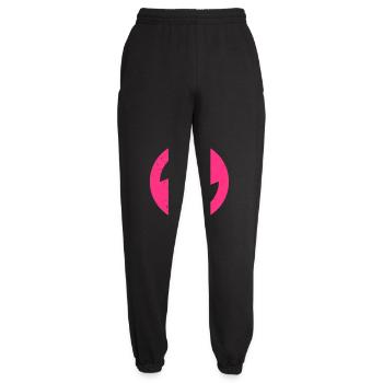 NO - Unisex Jogginghose - Schwarz - Vorne - AI Model Female 172 light (172cm)
