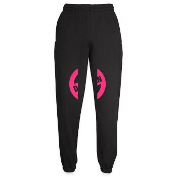DAGEGEN - Unisex Jogginghose - Schwarz - Vorne - AI Model Female 172 light (172cm)