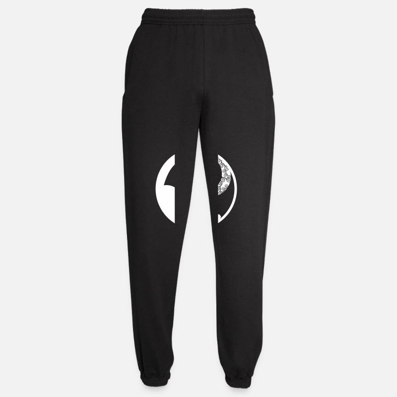 Cat Moon - Unisex Joggers - black