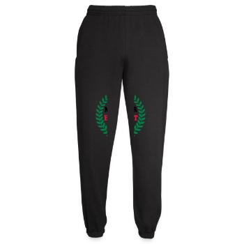 MEILLEUR ETUDIANT DU MONDE - Pantalon de jogging unisexe - noir - Devant - AI Model Female 172 light (172cm)