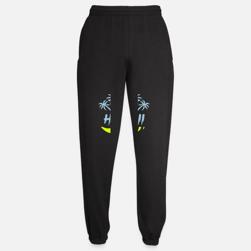 hawaii - Unisex Jogginghose - Schwarz
