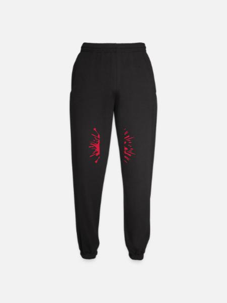 pizza thinks about me - Unisex Joggers - black