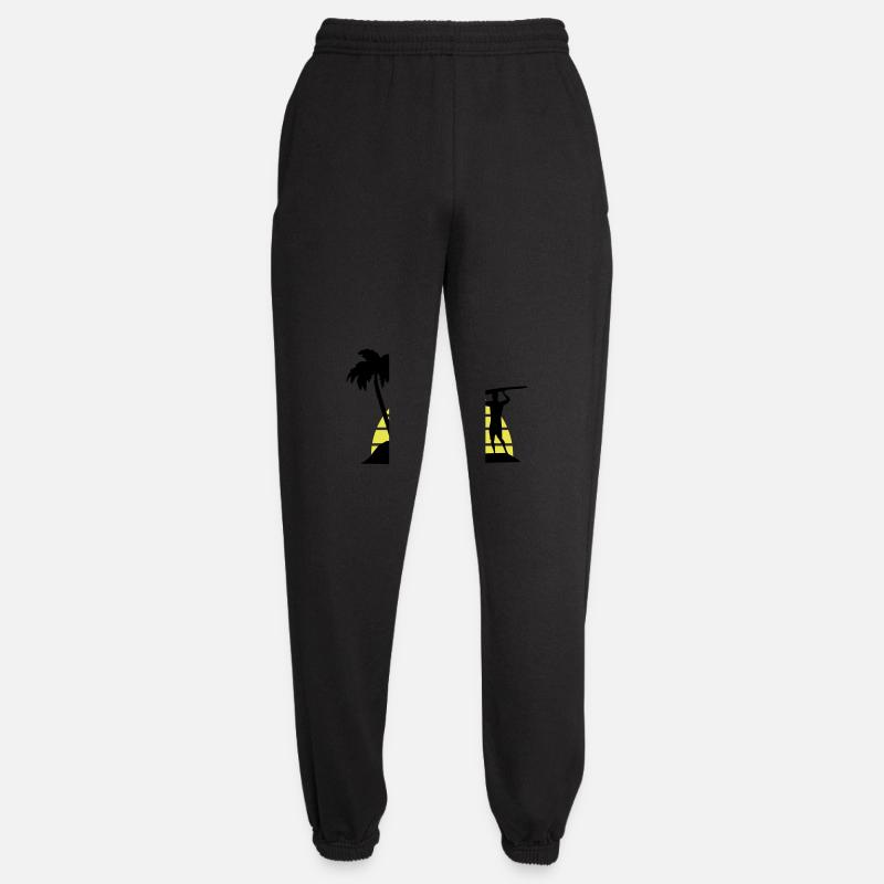 surfing - Unisex Jogginghose - Schwarz