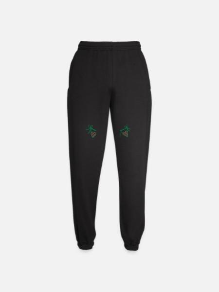 Heart Garland Hearts - Unisex Joggers - black