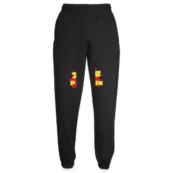 Super-SPONSOR - Unisex Jogginghose - Schwarz - Vorne - AI Model Female 172 light (172cm)